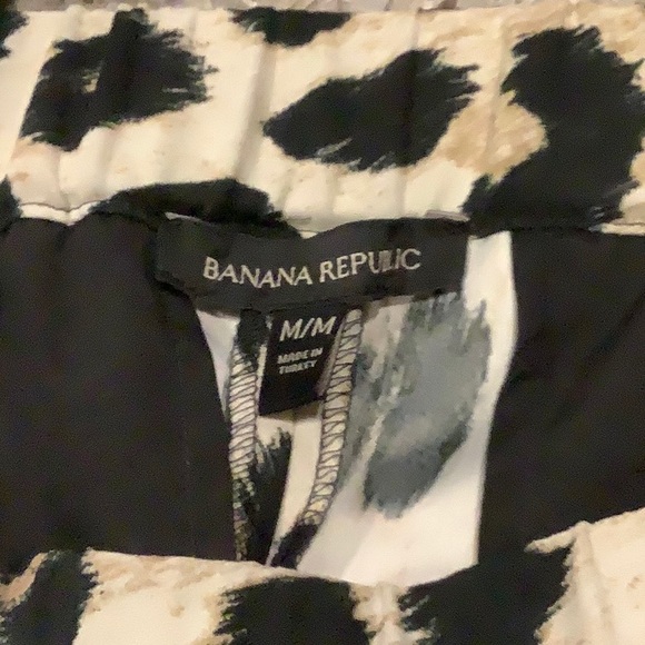 Women’s animal print elastic waist pants - Picture 4 of 6